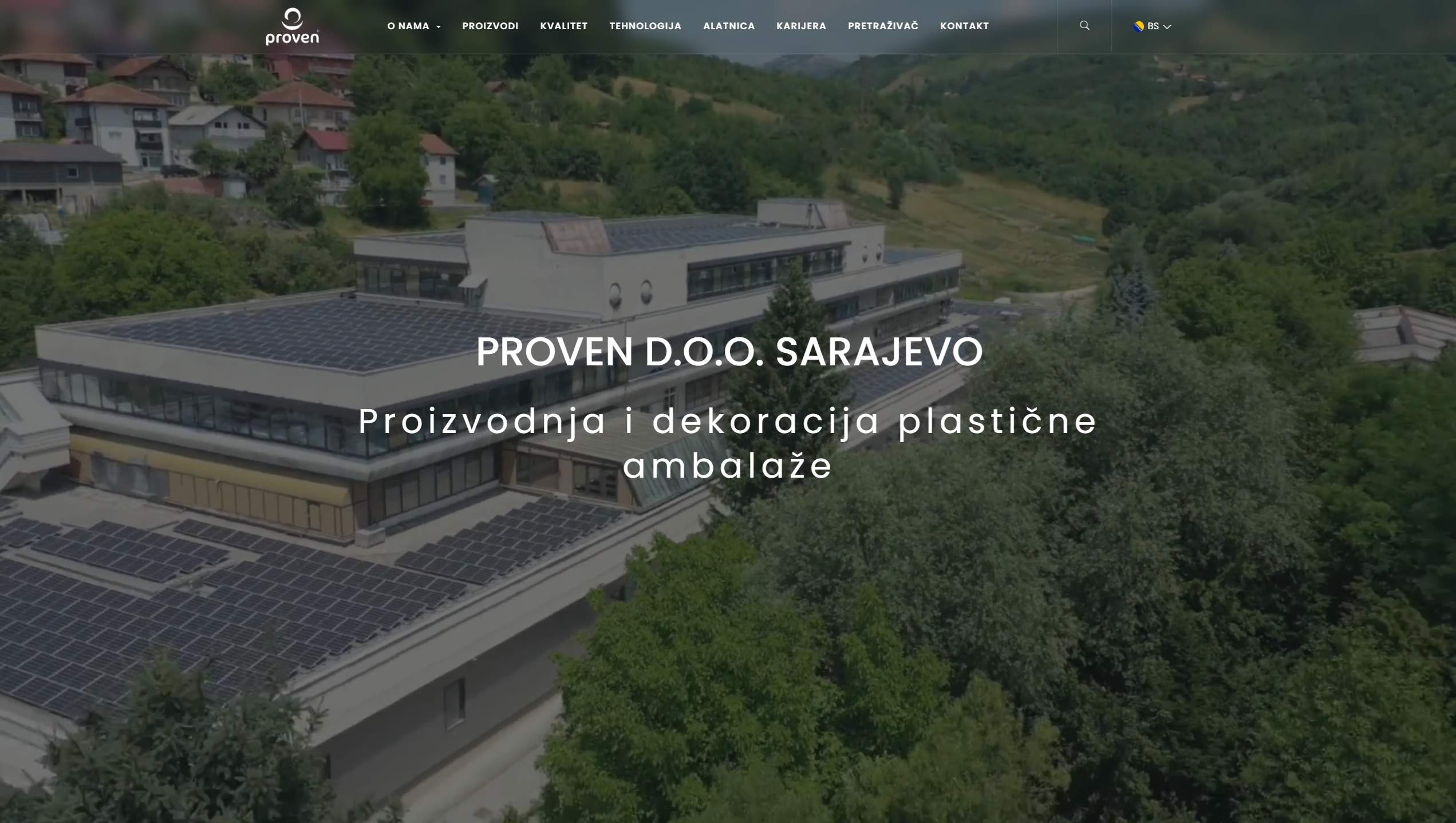 Another Great Collaboration - Discover the New Website for PROVEN d.o.o!